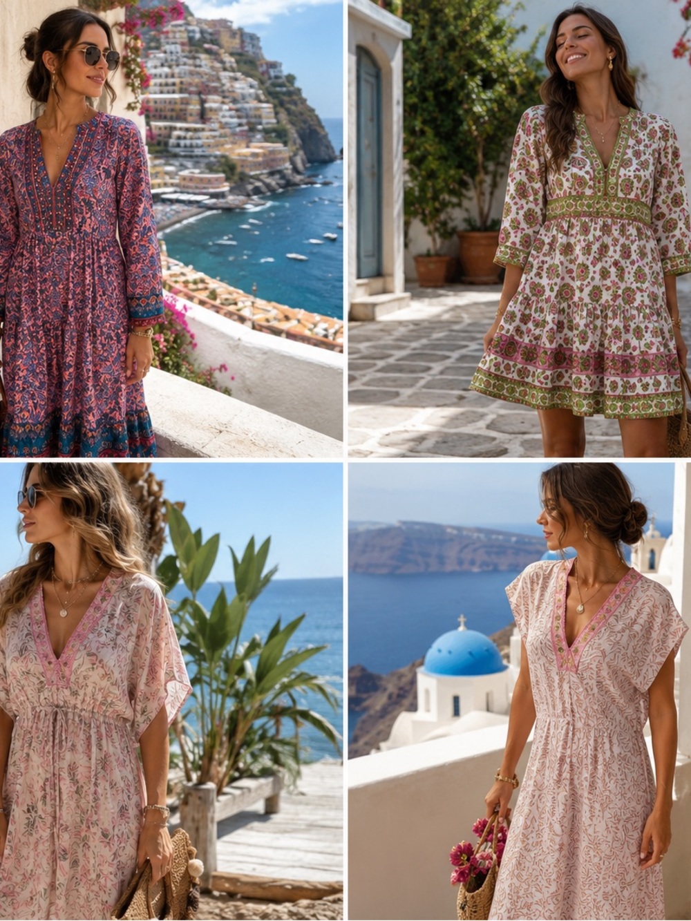Bella Tu Boho Floral Dresses NWT